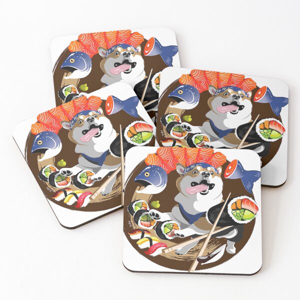 Item preview, Sushi Corgi  designed and sold by amberliepiterso.