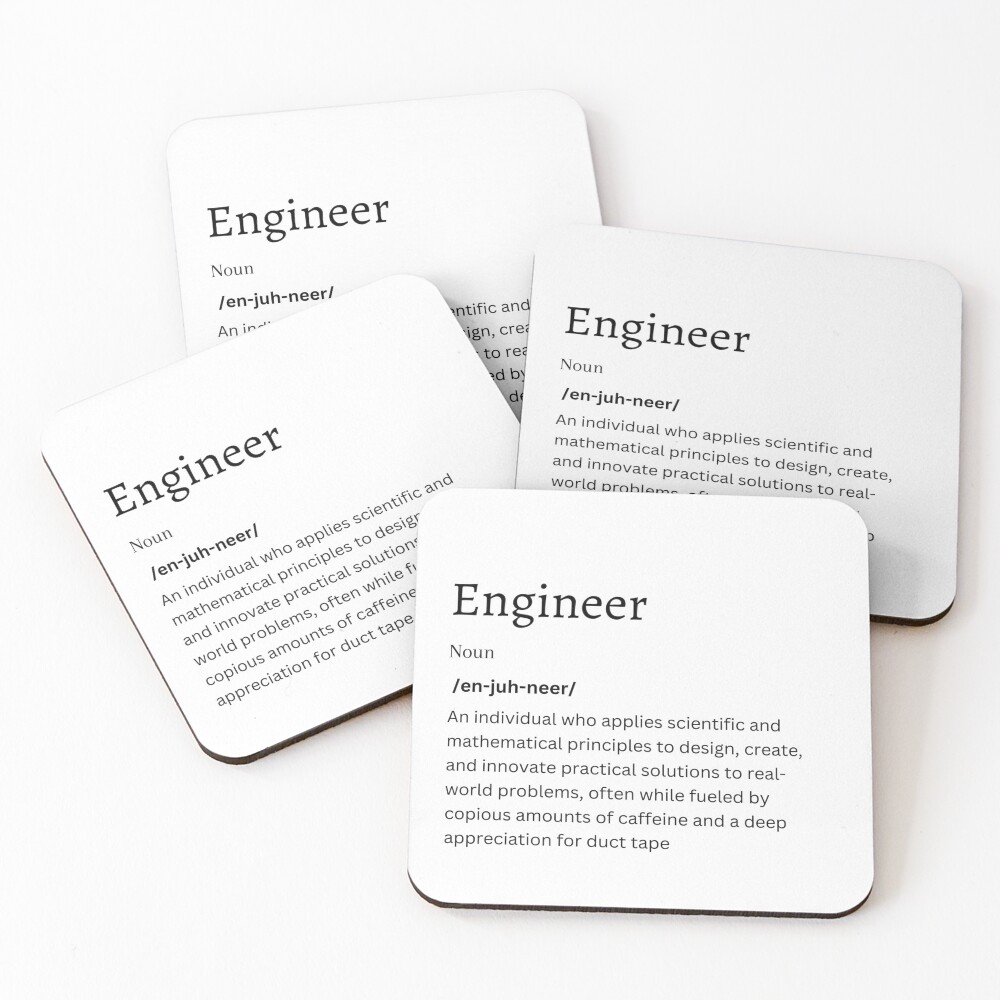 Item preview, Coasters (Set of 4) designed and sold by FunDifference.
