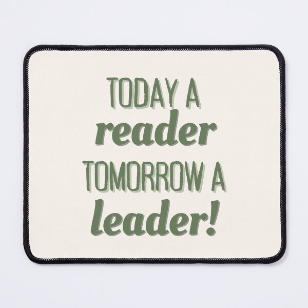 Item preview, Today A Reader Tomorrow A Leader designed and sold by festivalzone.