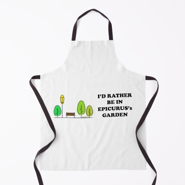 Item preview, I'd rather be in Epicurus' Garden designed and sold by PhilosophyMT.
