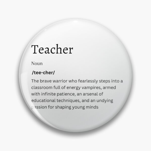 Item preview, Teacher Definition Sticker | Gift for Educators and Mentors designed and sold by FunDifference.