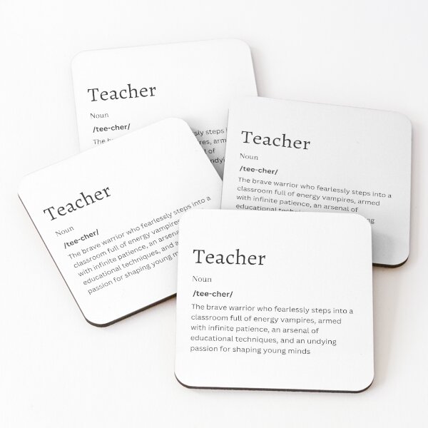 Item preview, Teacher Definition Sticker | Gift for Educators and Mentors designed and sold by FunDifference.