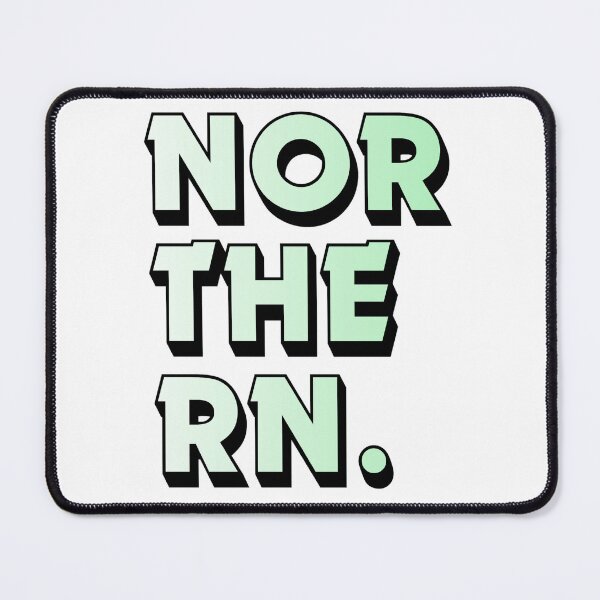 Item preview, Northern. - Green & White designed and sold by (Not) The Wednesday Shop.