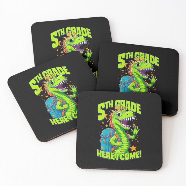 Item preview, 5th Grade Here I Come Back To First Day Of School Dragon designed and sold by GrandeDuc.