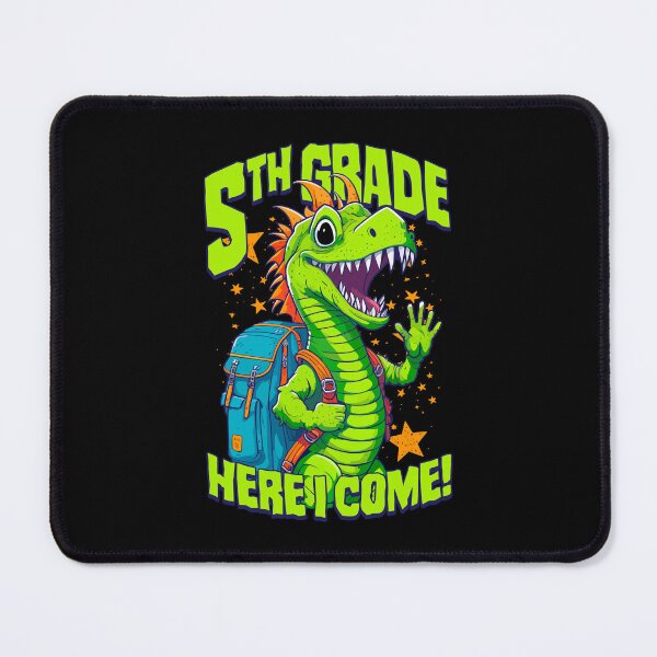 Item preview, 5th Grade Here I Come Back To First Day Of School Dragon designed and sold by GrandeDuc.