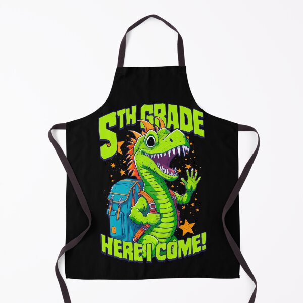 Item preview, 5th Grade Here I Come Back To First Day Of School Dragon designed and sold by GrandeDuc.