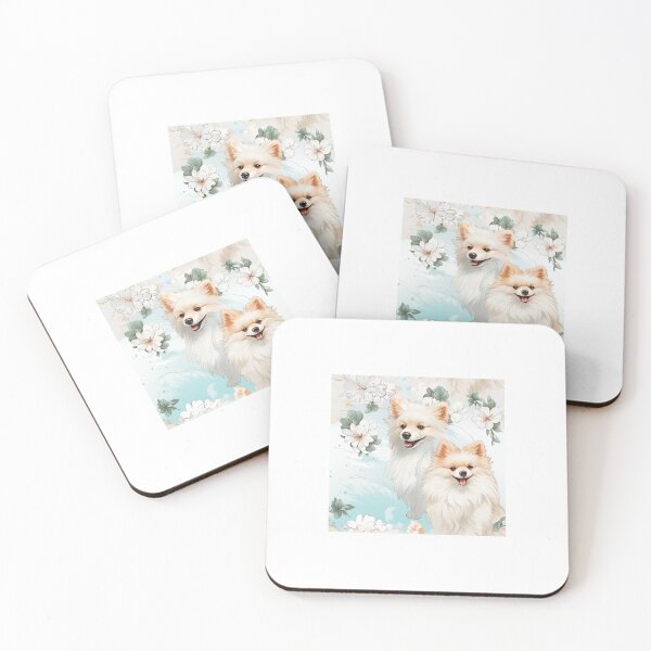 Item preview, Pomerania y Flores designed and sold by patchic.
