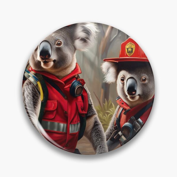 Item preview, Firefighting Koalas designed and sold by J7Simpson.