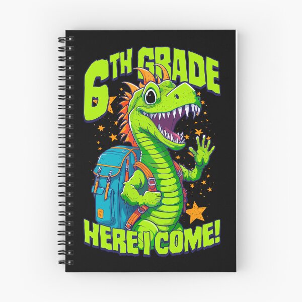 Item preview, 6th Grade Here I Come Back To First Day Of School Dragon designed and sold by GrandeDuc.