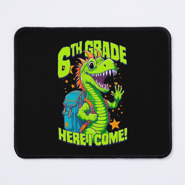Item preview, 6th Grade Here I Come Back To First Day Of School Dragon designed and sold by GrandeDuc.
