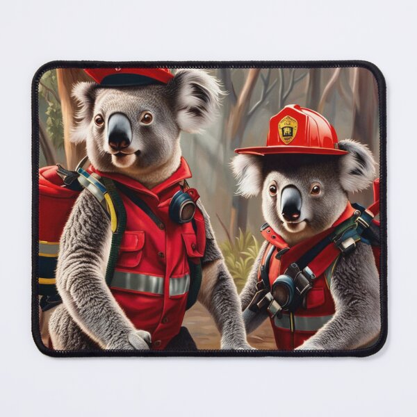 Item preview, Firefighting Koalas designed and sold by J7Simpson.