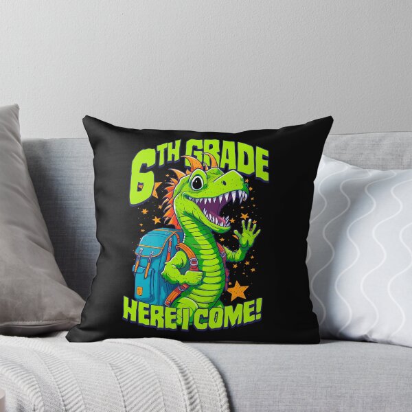 Item preview, 6th Grade Here I Come Back To First Day Of School Dragon designed and sold by GrandeDuc.