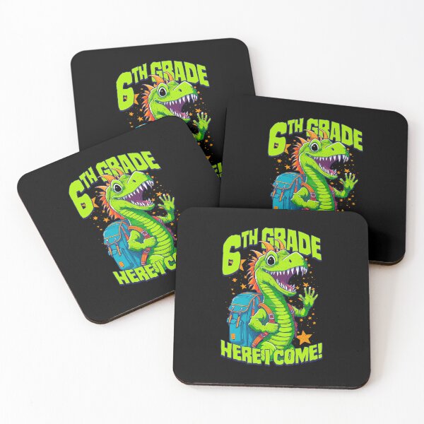 Item preview, 6th Grade Here I Come Back To First Day Of School Dragon designed and sold by GrandeDuc.