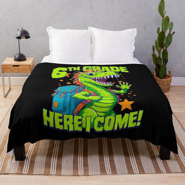 Item preview, 6th Grade Here I Come Back To First Day Of School Dragon designed and sold by GrandeDuc.