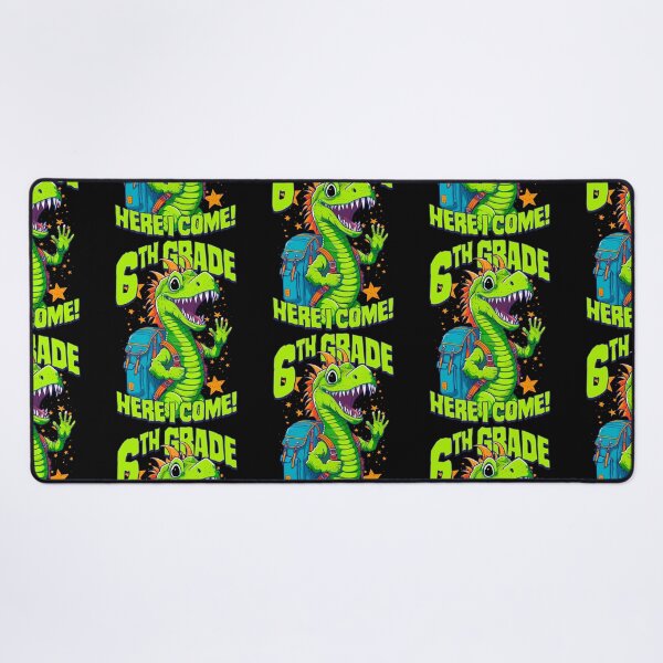 Item preview, 6th Grade Here I Come Back To First Day Of School Dragon designed and sold by GrandeDuc.