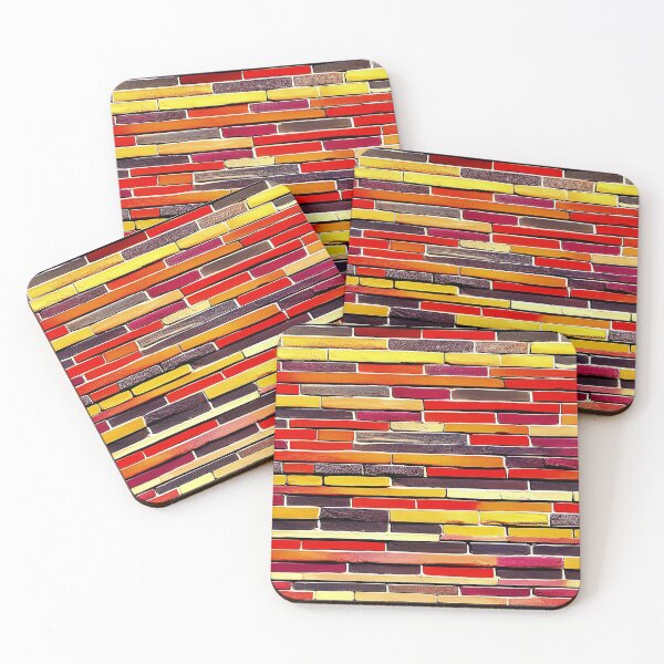 Item preview, Colorful Brick Wall Pattern. designed and sold by Giulivo Store Graphic.