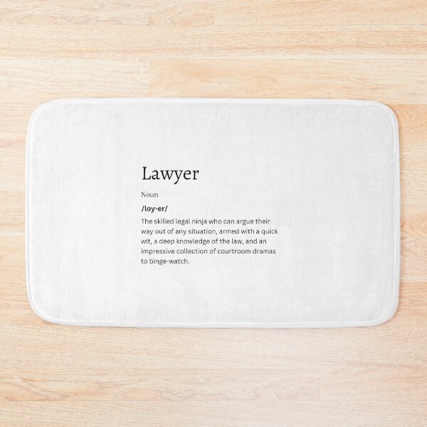 Item preview, Lawyer Definition Sticker | Gift for Legal Professionals and Advocates designed and sold by FunDifference.