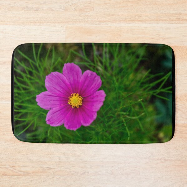 Item preview, Delicate beauty: The pink Cosmea on a green background designed and sold by Patricia Piotrak.