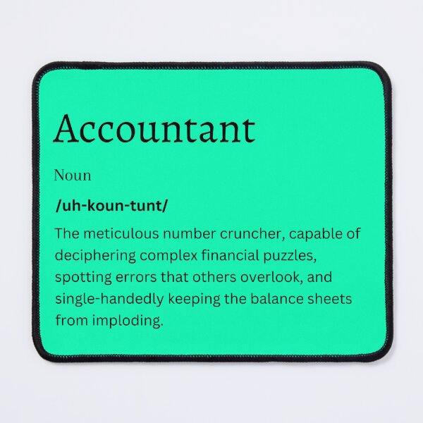 Item preview, Accountant Definition Sticker | Gift for Financial Professionals and Number Wizards designed and sold by FunDifference.