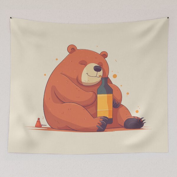 Item preview, Cute Lazy Bear designed and sold by Amir Faysal.