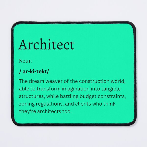 Item preview, Architect Definition Sticker | Gift for Design Enthusiasts and Building Visionaries designed and sold by FunDifference.