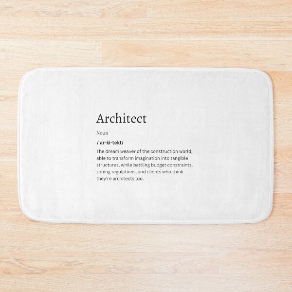 Item preview, Architect Definition Sticker | Gift for Design Enthusiasts and Building Visionaries designed and sold by FunDifference.