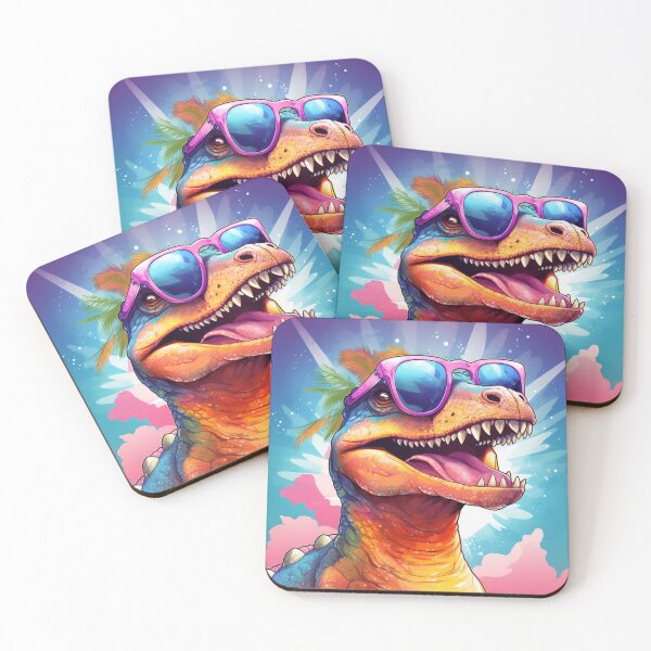 Item preview, dinosaur in sunglasses no 5  designed and sold by Sylwia Kuc.