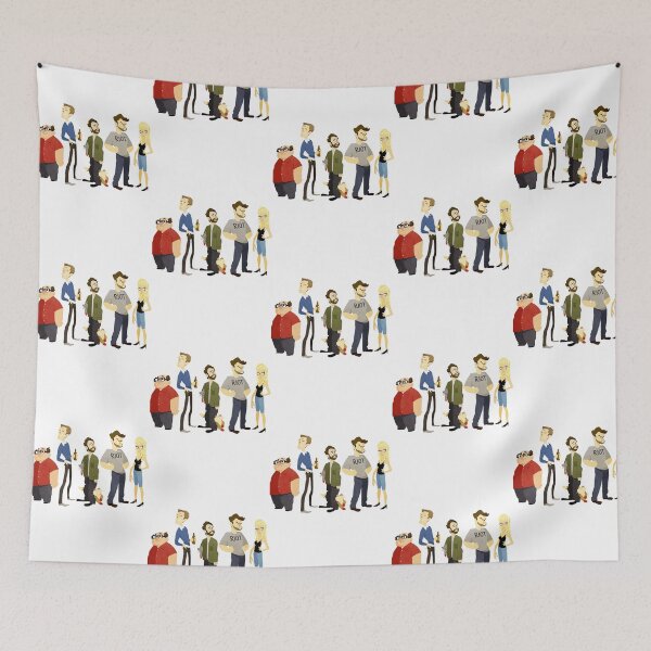 Item preview, It_s Always In Sunny Philadelphia Art designed and sold by MiqnaStudio.