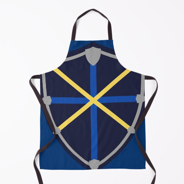 Item preview, Stylish Dark Blue Shield with Cross Patterns designed and sold by Biskit222.