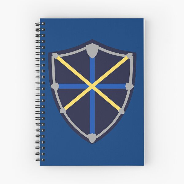 Item preview, Stylish Dark Blue Shield with Cross Patterns designed and sold by Biskit222.