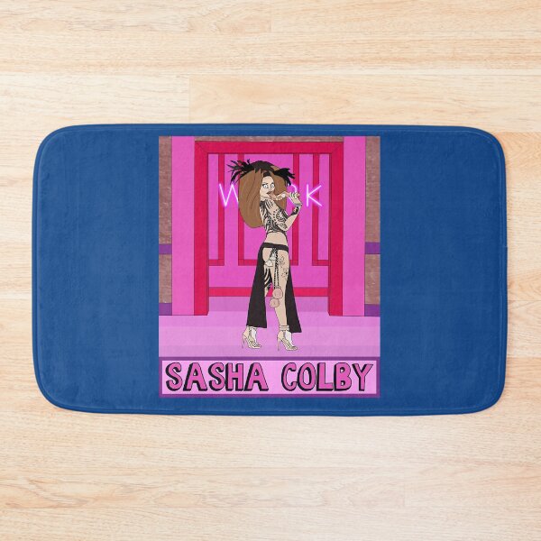 Item preview, Sasha Colby drag queen cartoon designed and sold by justina-gooding.