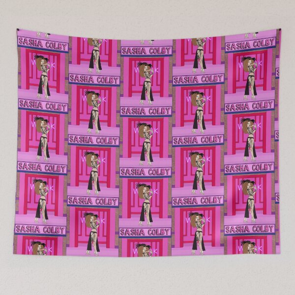 Item preview, Sasha Colby drag queen cartoon designed and sold by justina-gooding.