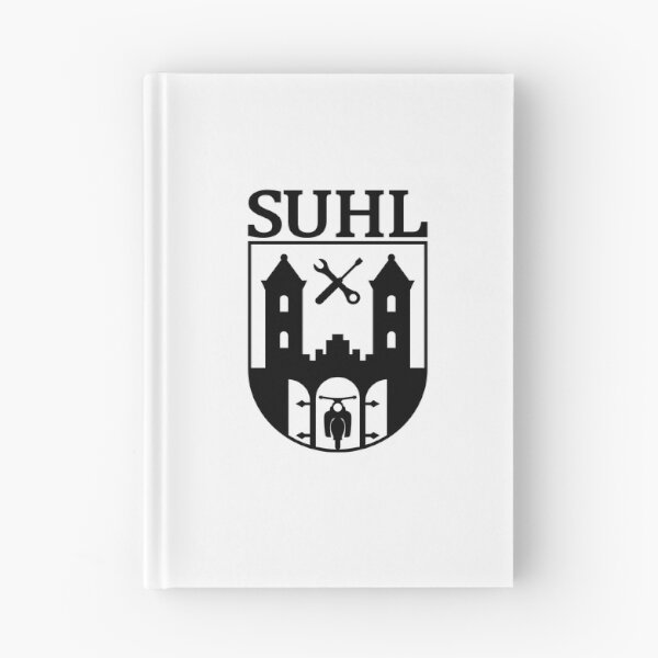 Item preview, Suhl Coat of Arms with Simson Star / Sparrowhawk / Hawk (black) designed and sold by VEB Ostladen.