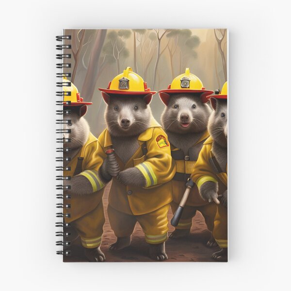 Item preview, Firefighting Wombats designed and sold by J7Simpson.