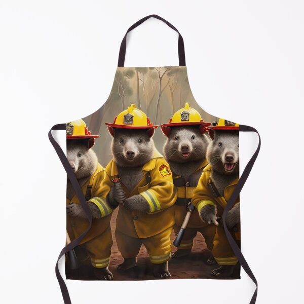 Item preview, Firefighting Wombats designed and sold by J7Simpson.