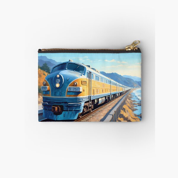 Item preview, Beautiful Train Along the Lakeside: A Journey of Scenic Splendor designed and sold by SingularityGeek.