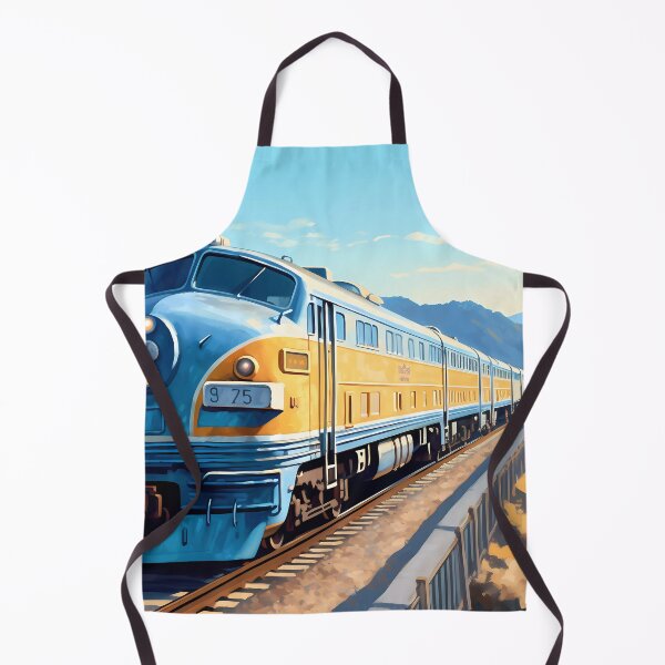 Item preview, Beautiful Train Along the Lakeside: A Journey of Scenic Splendor designed and sold by SingularityGeek.