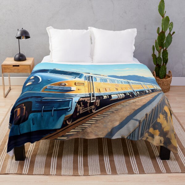 Item preview, Beautiful Train Along the Lakeside: A Journey of Scenic Splendor designed and sold by SingularityGeek.