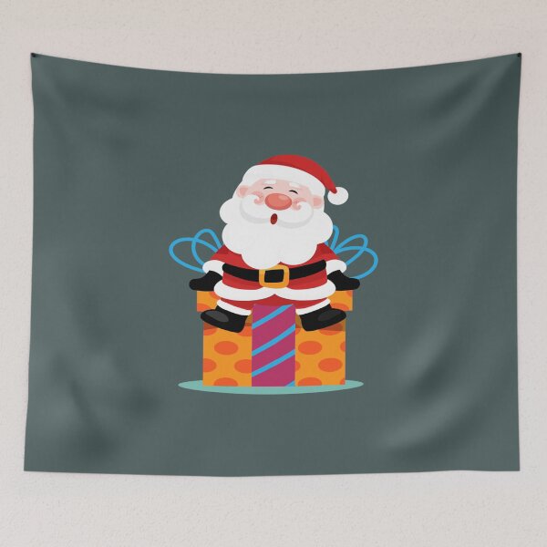 Item preview, Amazing Santa Claus Sit on Gift  designed and sold by KayleneMcLe.