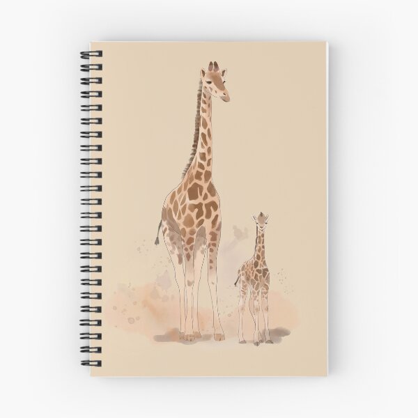 Item preview, Mom giraffe with baby designed and sold by RNIArt.