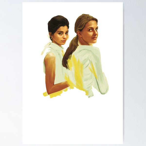 My Brilliant Friend (large) Poster for Sale by Clarkrd2