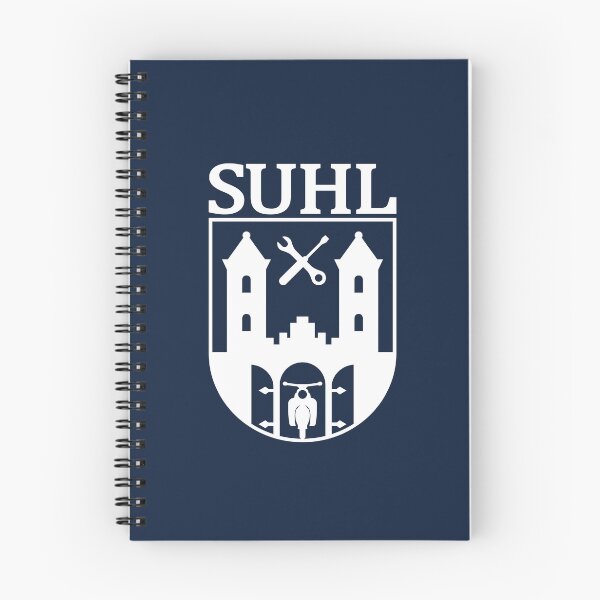 Item preview, Suhl Coat of Arms with Simson Star / Sparrowhawk / Hawk (white) designed and sold by VEB Ostladen.