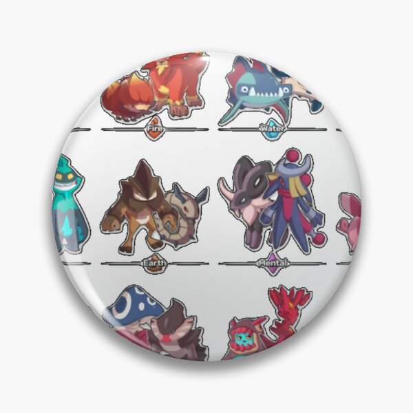 Item preview, Temtem characters   designed and sold by LudieKunz.