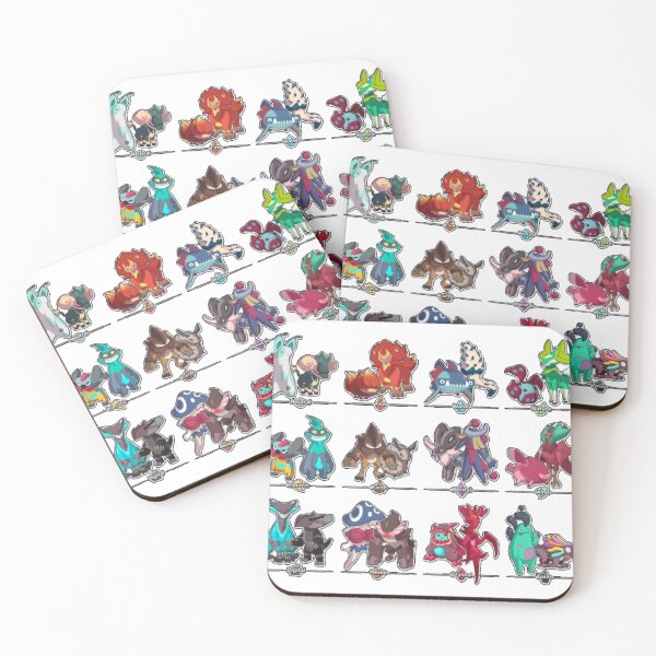 Item preview, Temtem characters   designed and sold by LudieKunz.
