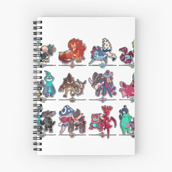 Item preview, Temtem characters   designed and sold by LudieKunz.
