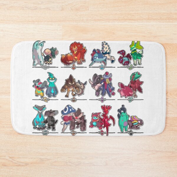 Item preview, Temtem characters   designed and sold by LudieKunz.