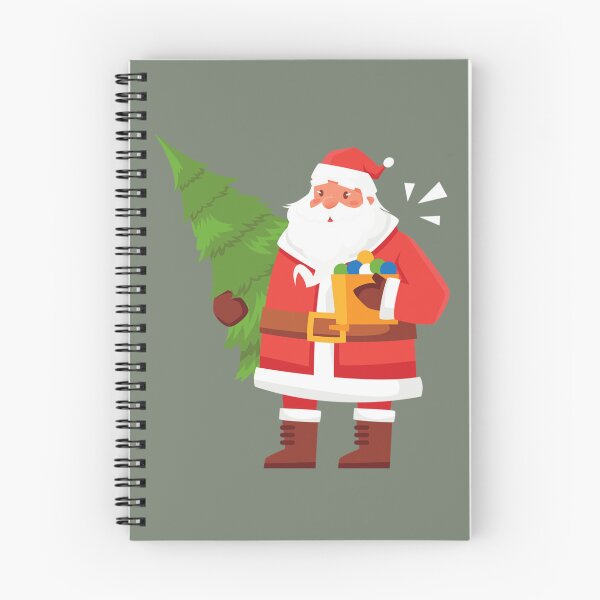 Item preview, Simple Santa Claus with christmas tree Design   designed and sold by KayleneMcLe.