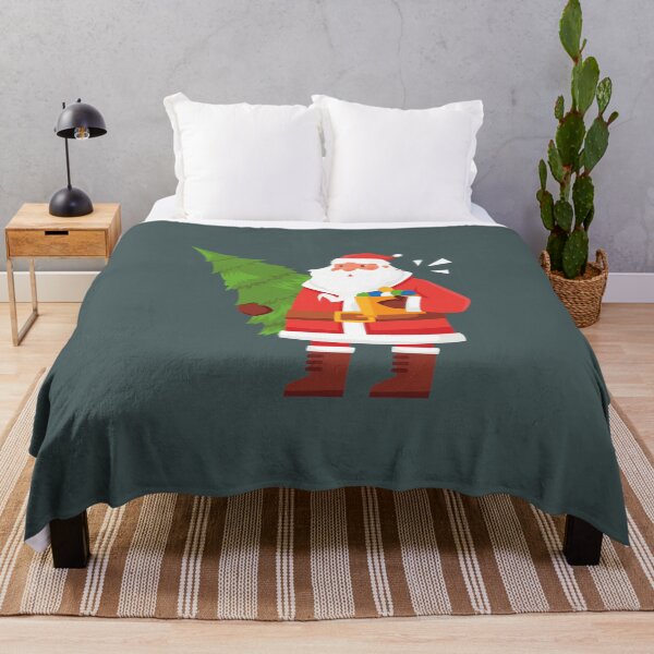 Item preview, Simple Santa Claus with christmas tree Design   designed and sold by KayleneMcLe.