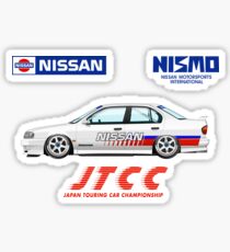 1993 JTCC Nissan Primera P10 Test car Sticker