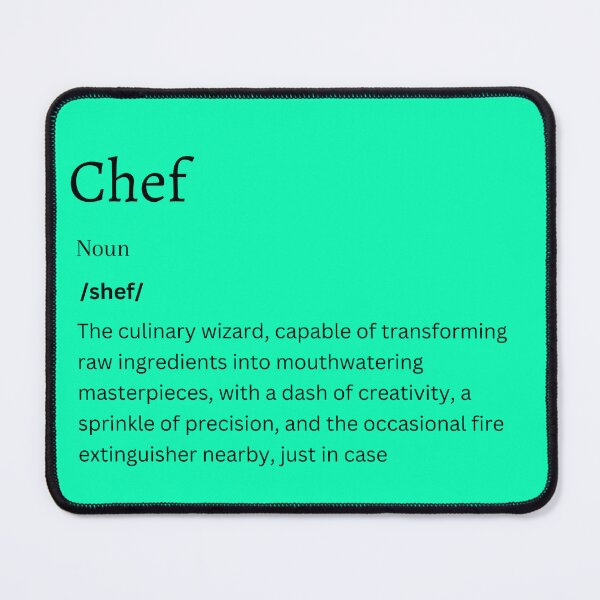 Item preview, Chef Definition Sticker | Gift for Culinary Artists and Food Lovers designed and sold by FunDifference.